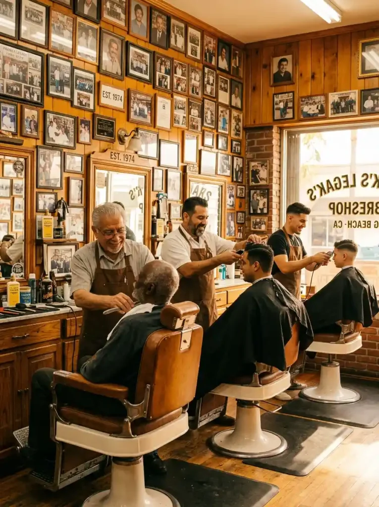 22 Barbershops LA Locals Trust for Fresh Modern Cuts 20 Arsenios Barbershop — Long Beachs Multi Generation Gem