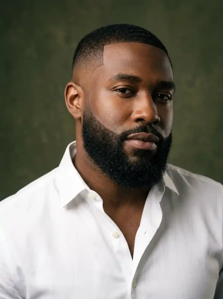 23 Beard Styles for Black Men That Elevate Your Look 22 Beard Line Up with Fade for Maximum Definition Total Elevation