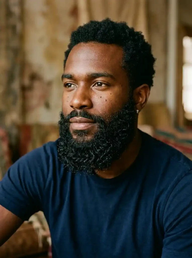 23 Beard Styles for Black Men That Elevate Your Look 21 Beard Waves for Naturally Textured Distinctive Elevation