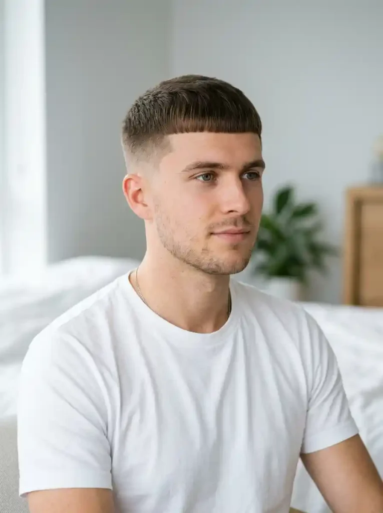 Caesar Cut for Classic Sharp Low Maintenance Style