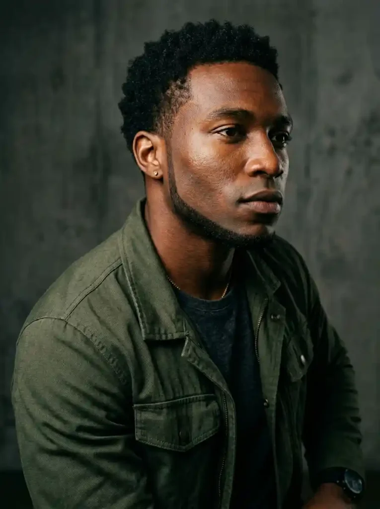 23 Beard Styles for Black Men That Elevate Your Look 7 Chin Strap Beard for Bold Defined Individual Elevation