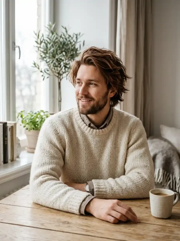 Choppy Layers on Medium Length Hair
