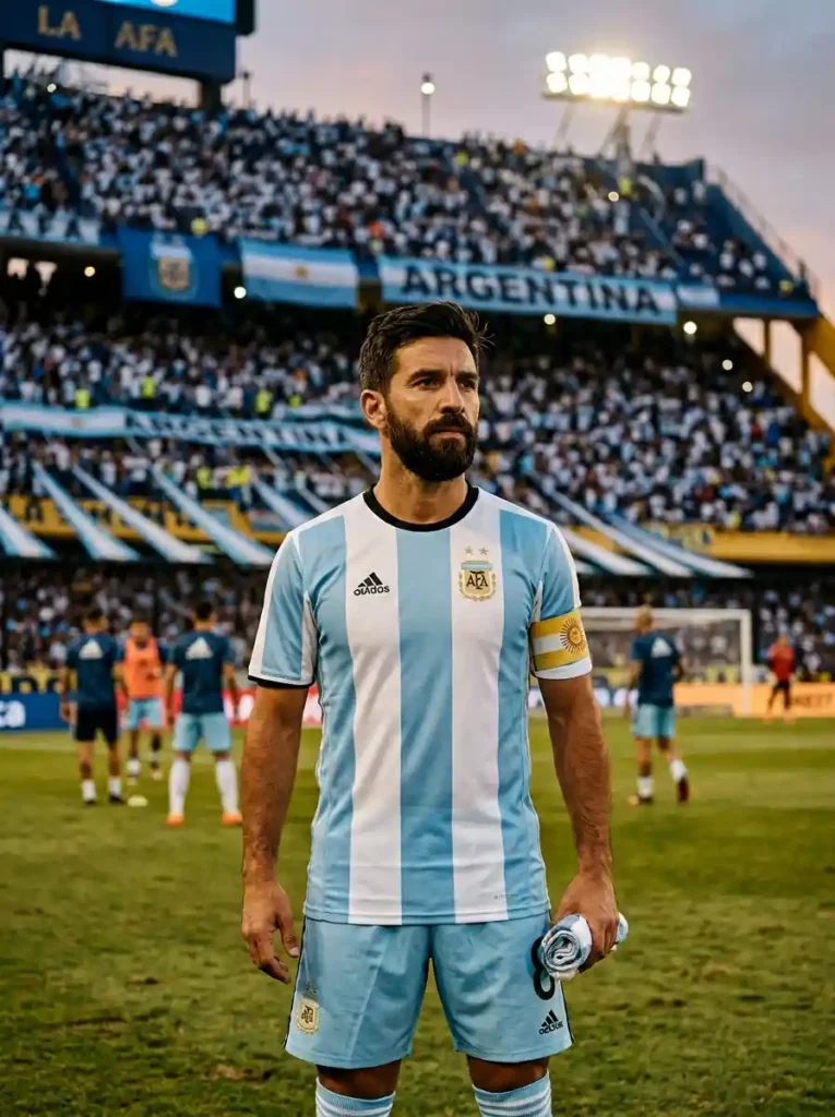 Classic Argentina National Team Pregame Styled Look