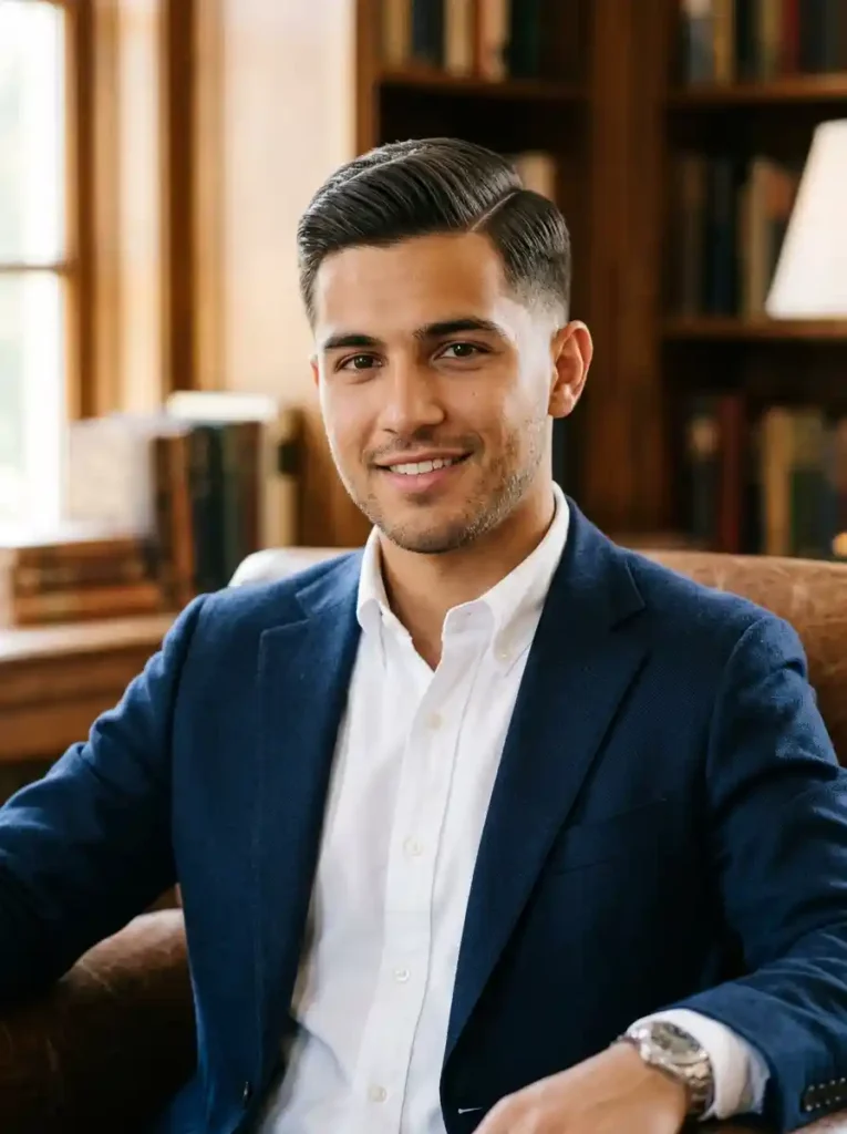 24 Ivy League Haircut Ideas for a Clean Professional Look 1 Classic Ivy League with Low Taper for Timeless Clean Professional