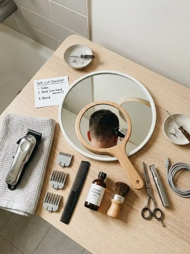 24 How to Do Fade Haircut Like a Pro at Home 9 Cutting the Back of Your Own Head — Techniques That Actually Work