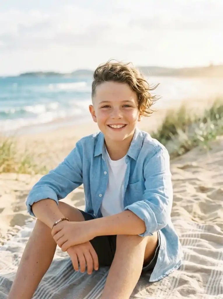 21 Boys Fade Haircuts Every Parent Will Want to Save 21 Fade with Long Top Styled into Loose Waves