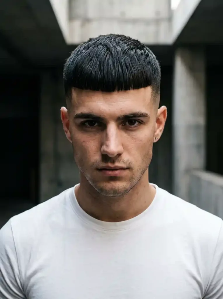 French Crop with Skin Fade for Maximum Sharp Modern Clean