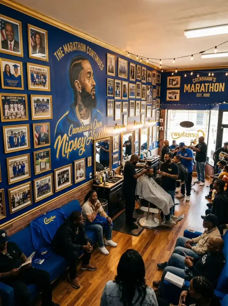 22 Barbershops LA Locals Trust for Fresh Modern Cuts 16 Gs Barbershop — Crenshaws Community Cornerstone