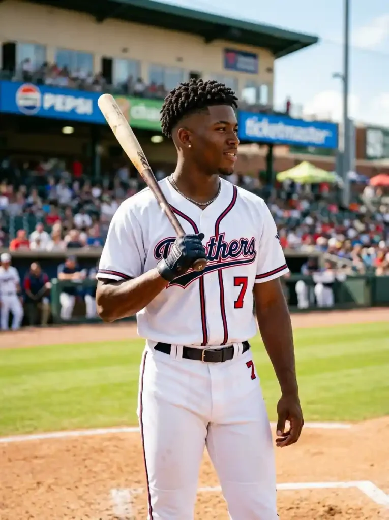21 Baseball Haircuts That Keep Players Looking Sharp 21 High Skin Fade with Natural Twist for Most Individual Cultural Athlete