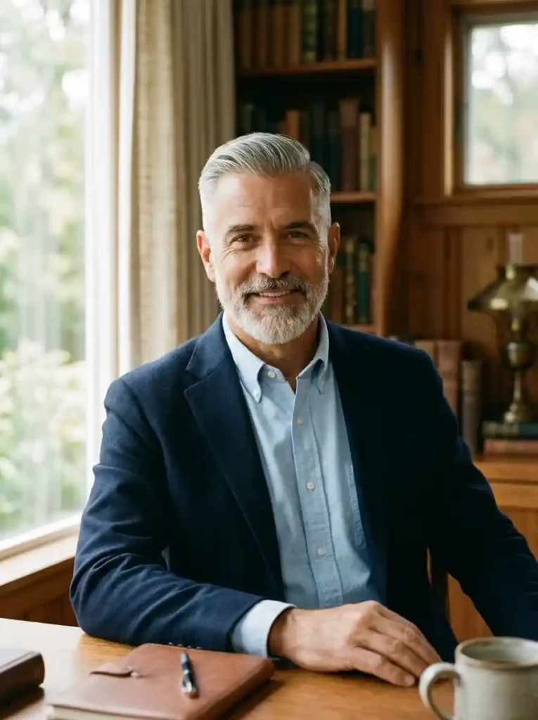 22 Grey Hairstyles Men Can Wear With Confidence 13 Ivy League Grey Cut for Professional Timeless Confident