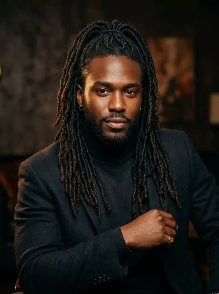21 Twist Hairstyles for Men That Instantly Upgrade Your Style 14 Loc Extensions Twist for Instant Mature Loc Appearance