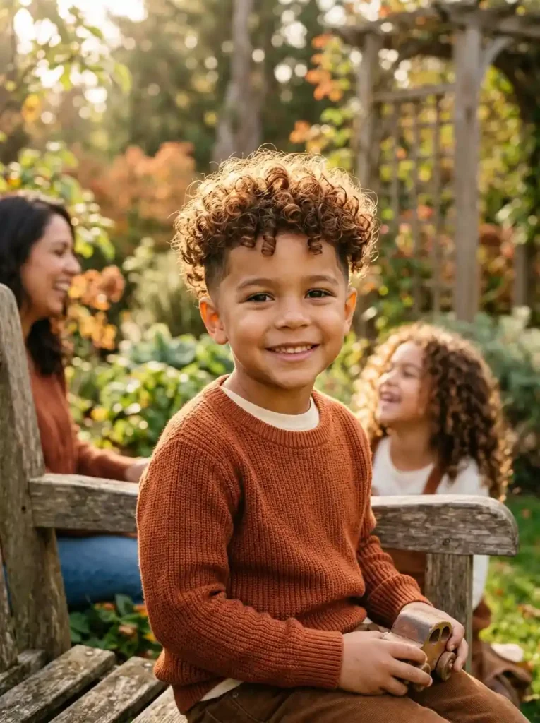 21 Boys Fade Haircuts Every Parent Will Want to Save 14 Low Fade with Defined Curls Using Curl Cream