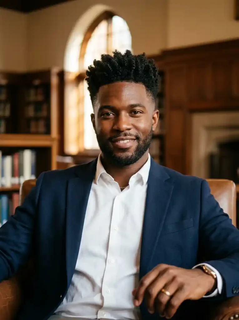 24 Ivy League Haircut Ideas for a Clean Professional Look 12 Natural Afro Textured Ivy League for Cultural Professional Power