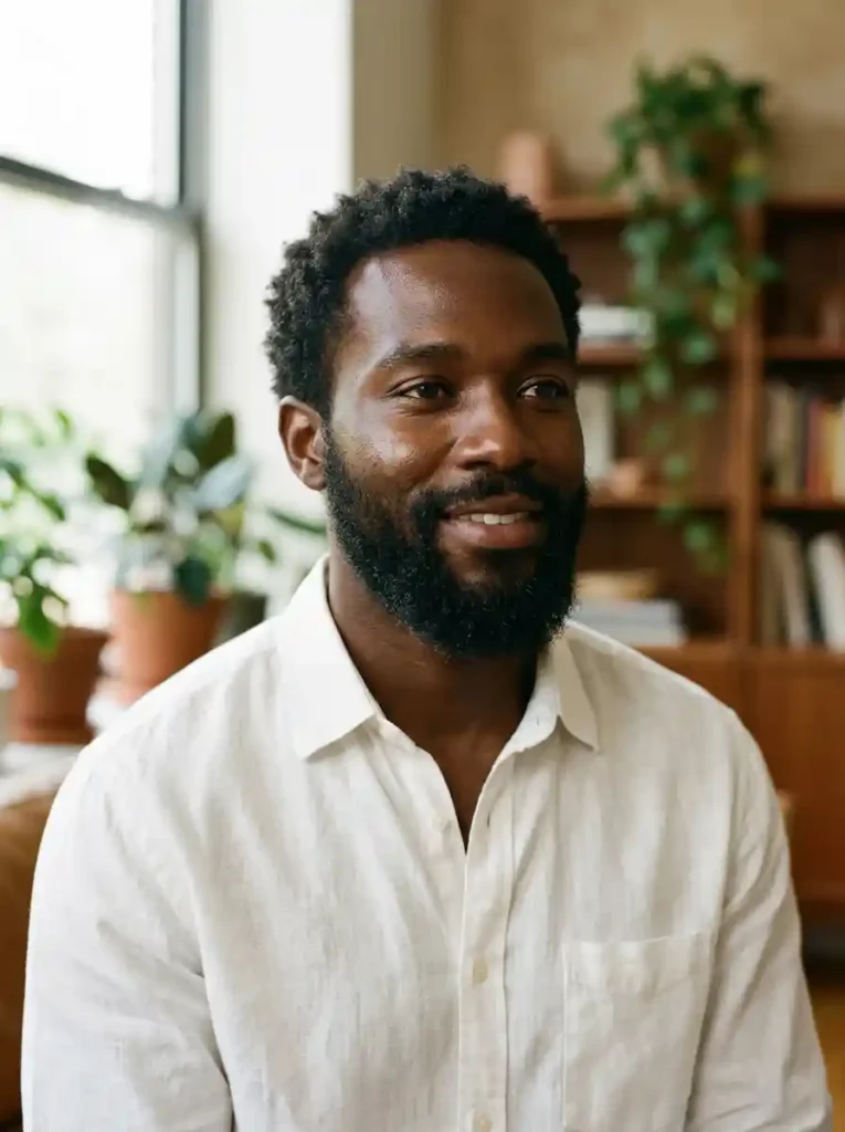 23 Beard Styles for Black Men That Elevate Your Look 23 Natural Beard with Moisturized Healthy Skin for Elevated Glow
