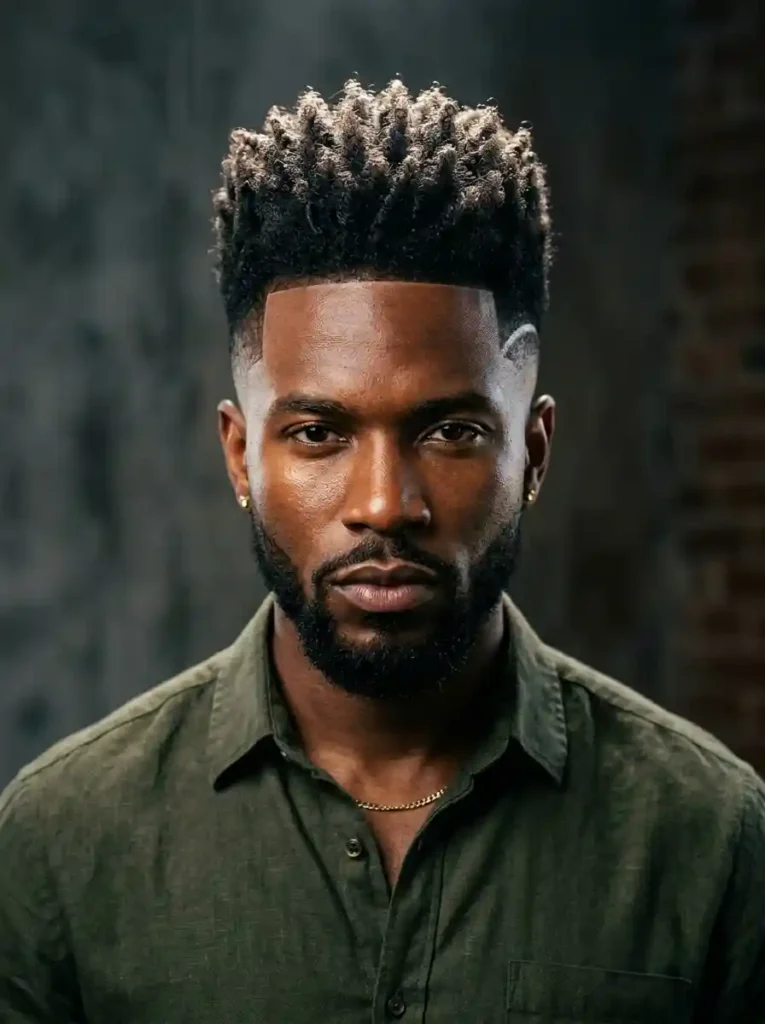 24 Black Mens Mohawk Hairstyles That Stand Out Anywhere 24 Natural Mohawk with Design Line Up for Maximum Defined Statement