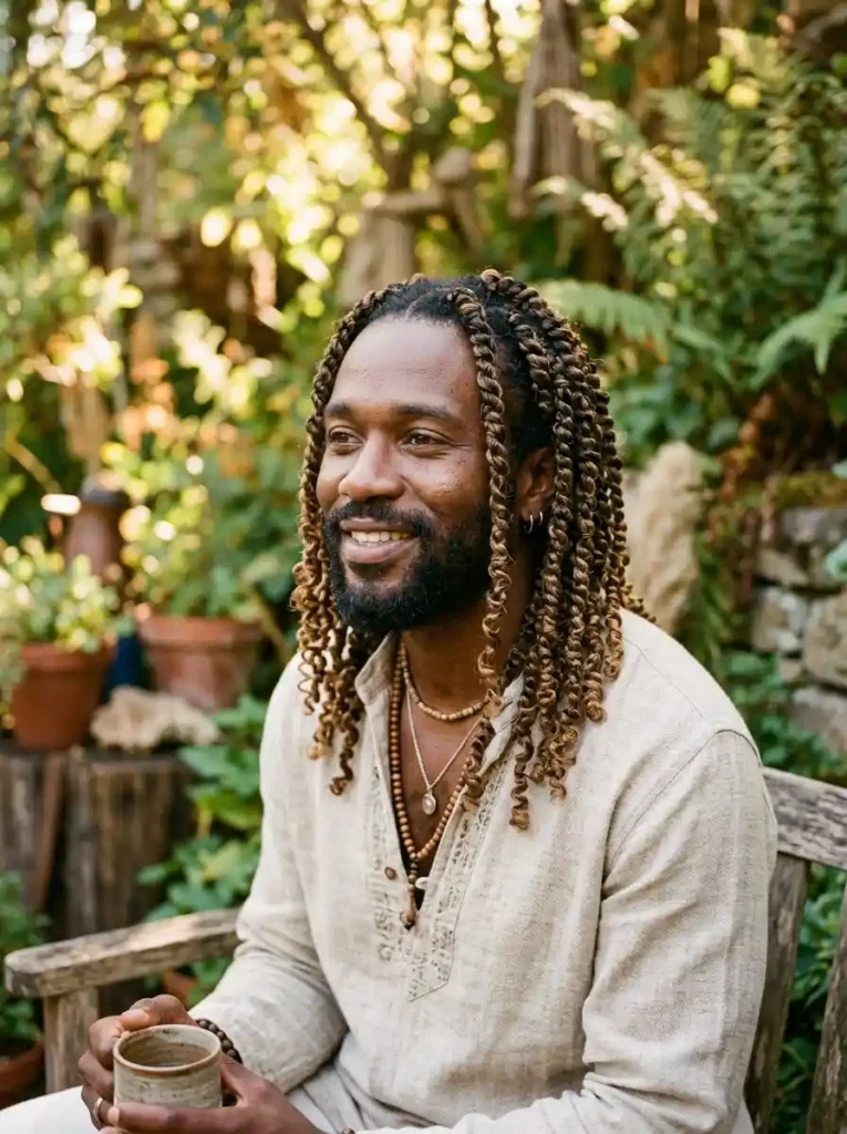 20 Box Braids for Men That Make a Bold Style Statement 17 Passion Twist Inspired Box Braids for Texture