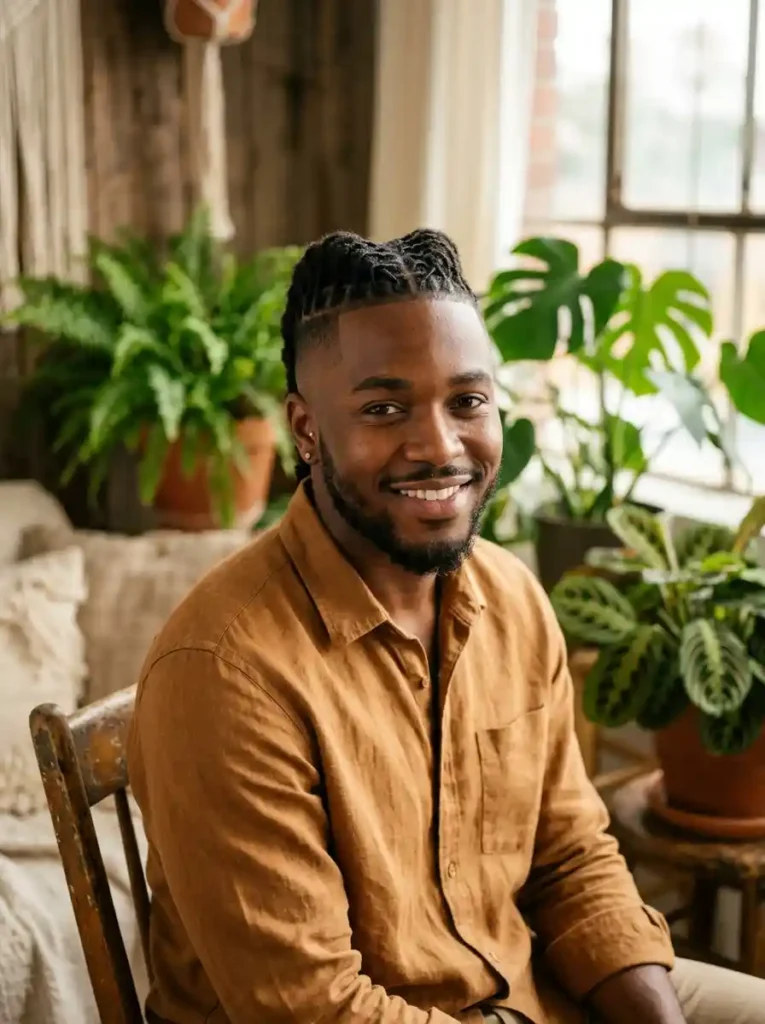 24 Black Mens Mohawk Hairstyles That Stand Out Anywhere 15 Starter Loc Mohawk for the Natural Hair Journey Statement
