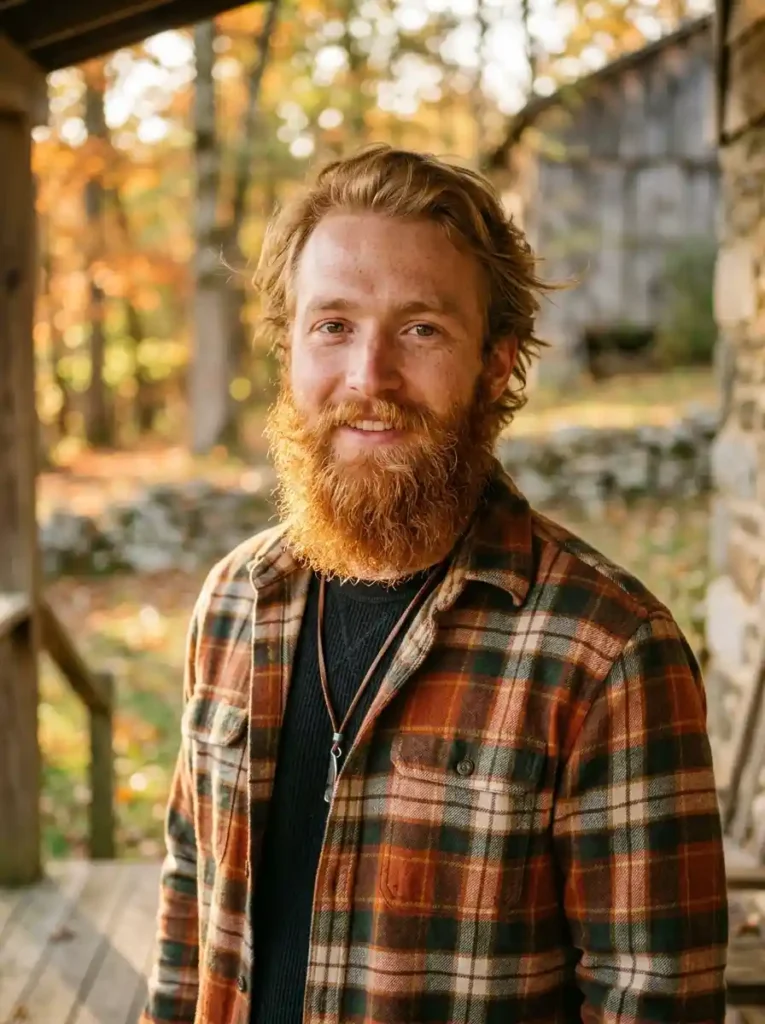 Strawberry Blonde Beard for Warm Unique Striking Character