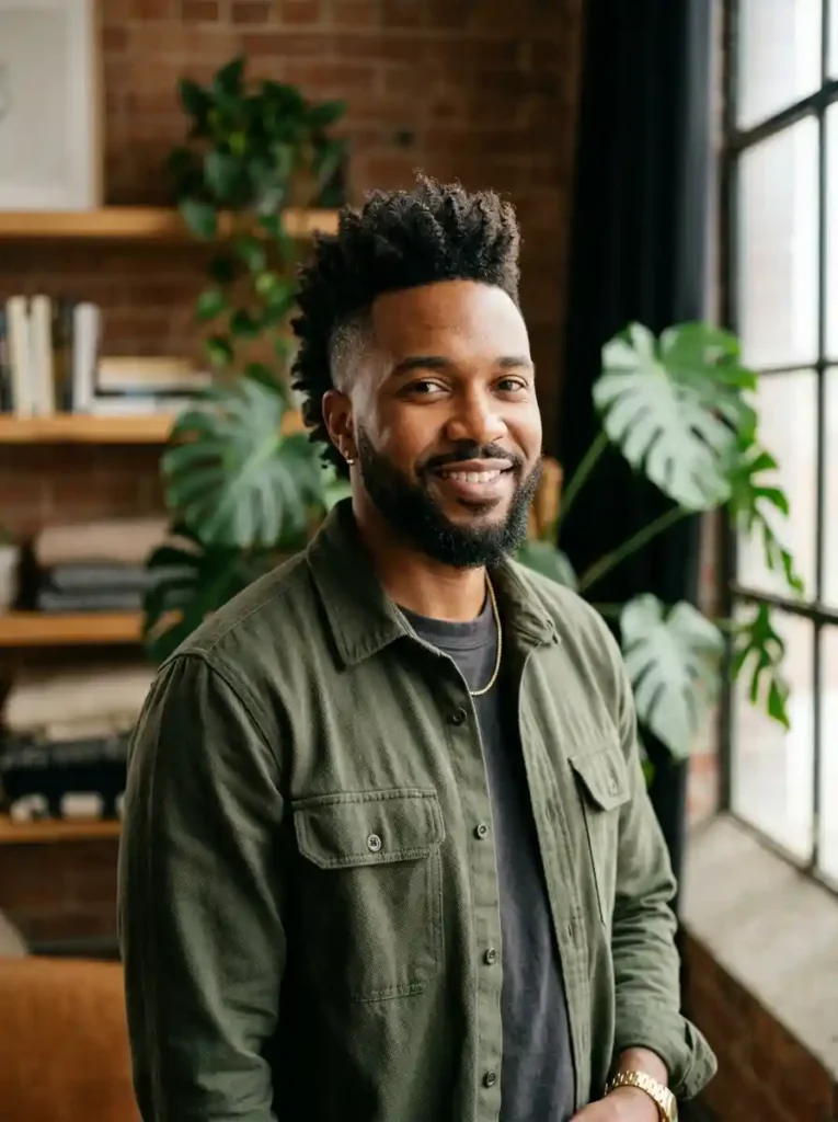 24 Black Mens Mohawk Hairstyles That Stand Out Anywhere 10 Tapered Mohawk without Fade for Softer Bold Modern Balance