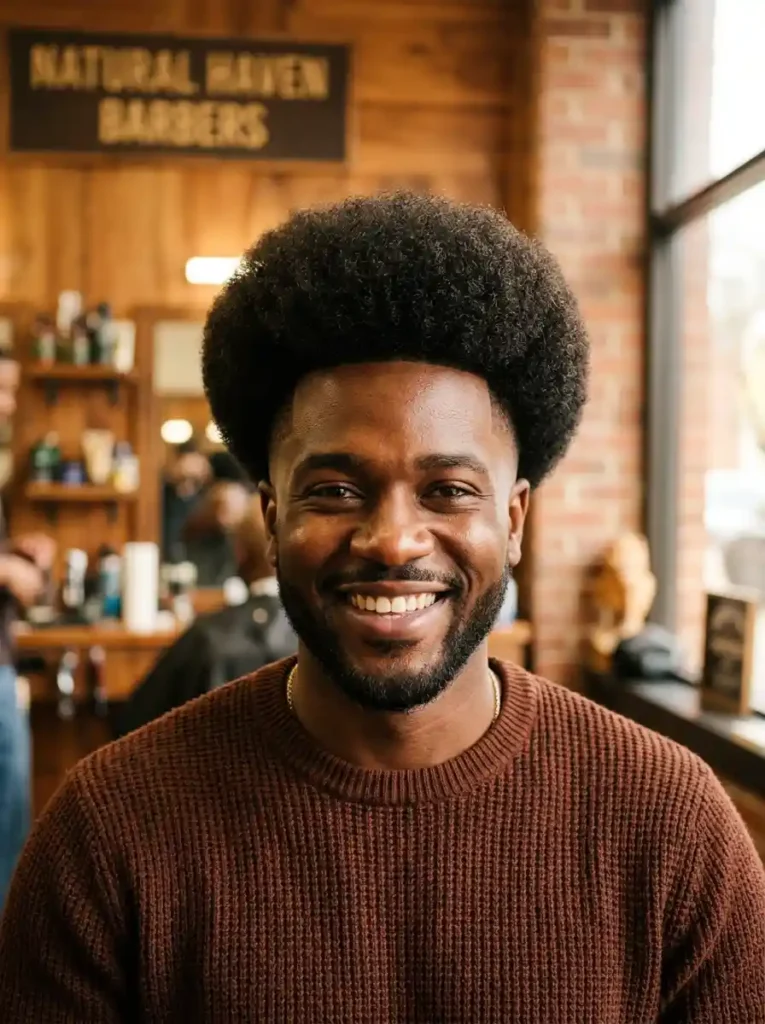 The Afro Fade — Celebrating Natural Texture With Precision 1