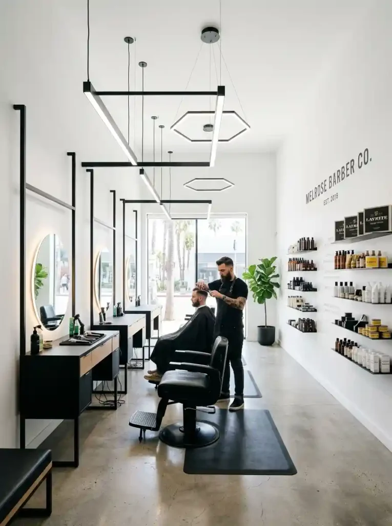 22 Barbershops LA Locals Trust for Fresh Modern Cuts 7 The Barbers Blueprint — Melroses Modern Craft Shop