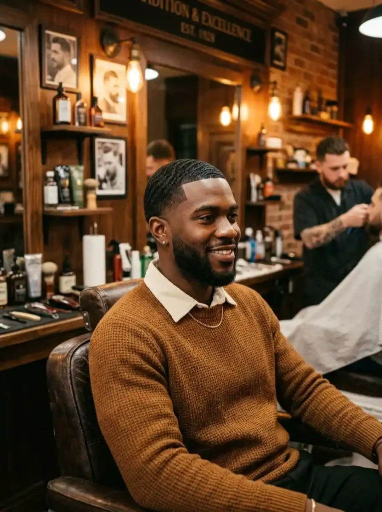 22 Usher Haircuts That Defined Modern Men's Grooming 20 The Classic Waves with Shape Up Revival