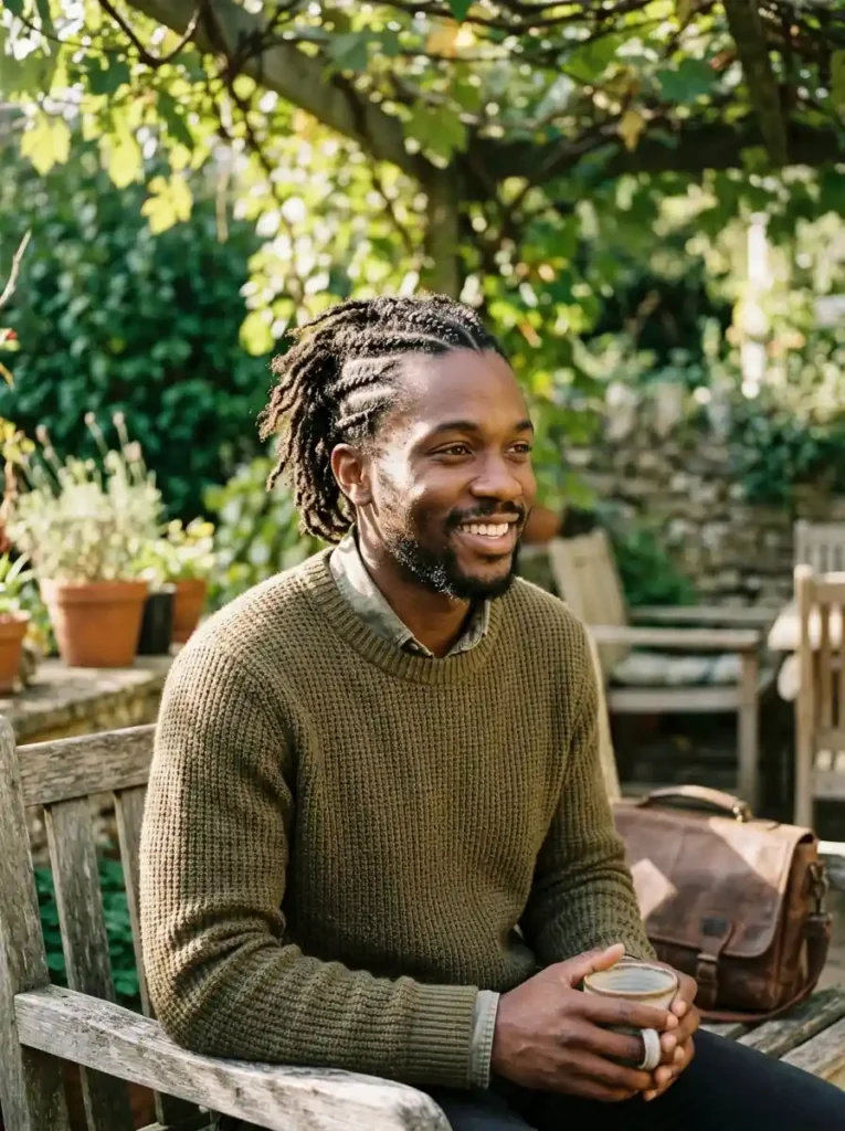 24 Cornrow Hairstyles for Men That Never Go Out of Style 12 The Cornrows With Freeform Locs for Natural Hair Fusion