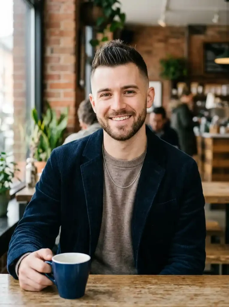 The Faux Hawk Fade — Bold Without Full Commitment