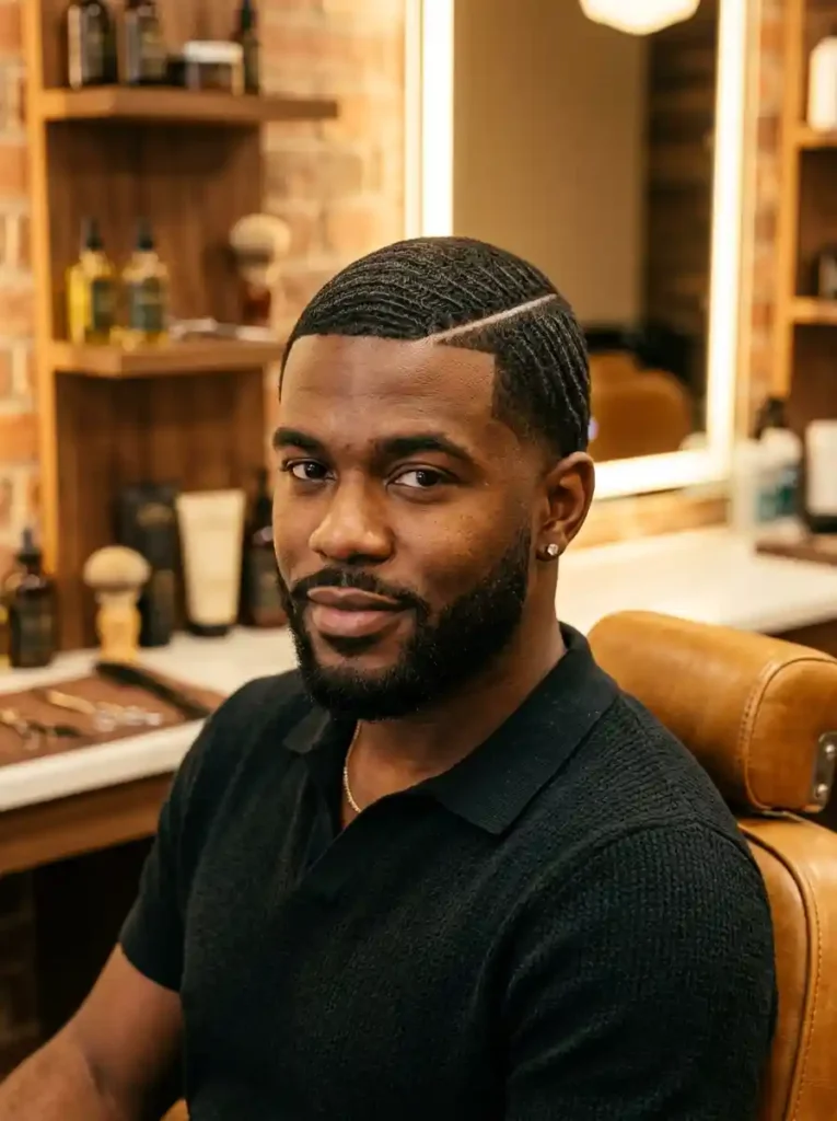 22 Usher Haircuts That Defined Modern Men's Grooming 8 The Flat Top Inspired High Structure Cut