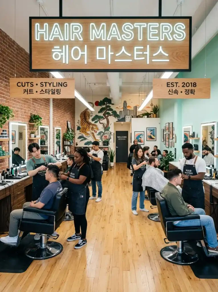 22 Barbershops LA Locals Trust for Fresh Modern Cuts 18 The Gentlemans Den — Koreatowns Multicultural Grooming Hub
