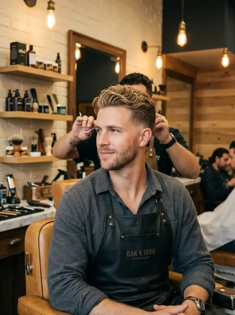 24 Chris Hemsworth Haircuts Worth Copying This Year 13 The Low Fade with Blonde Waves — Modern Barbershop Hemsworth