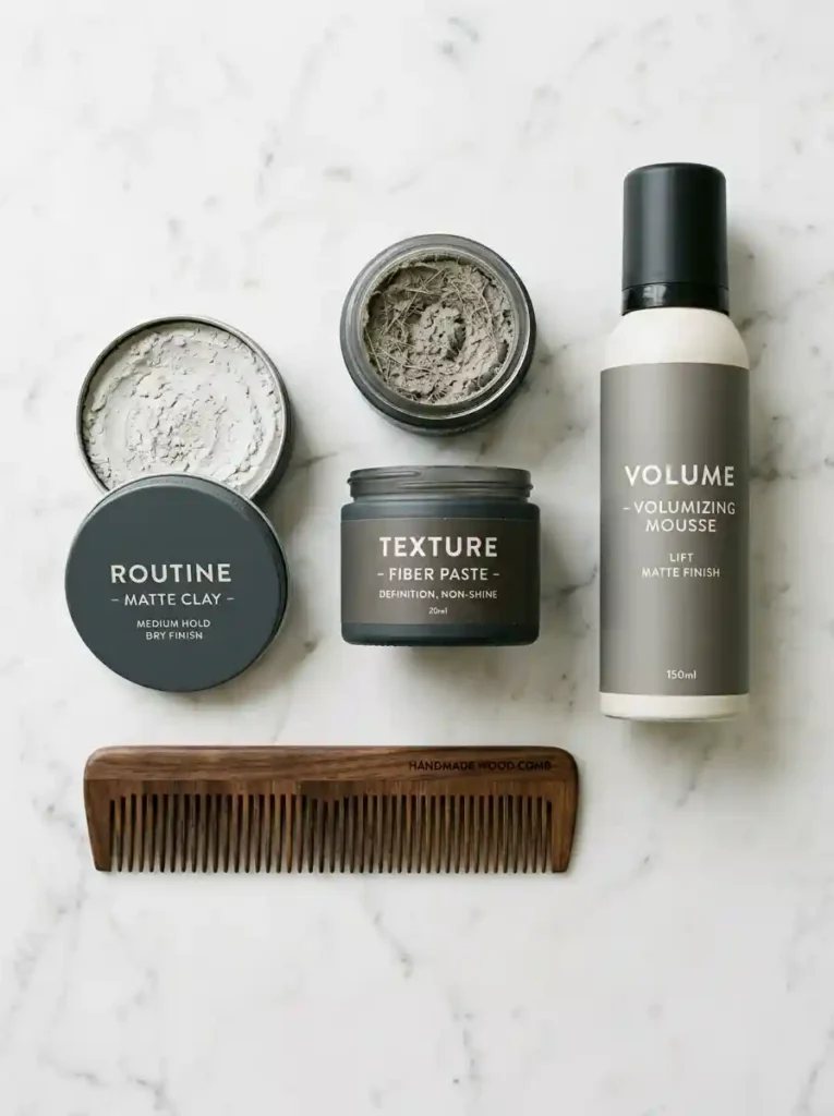 23 Hairstyles for Men With Thin Hair That Add Instant Volume 18 The Matte Product Switch — The Change That Changes Everything