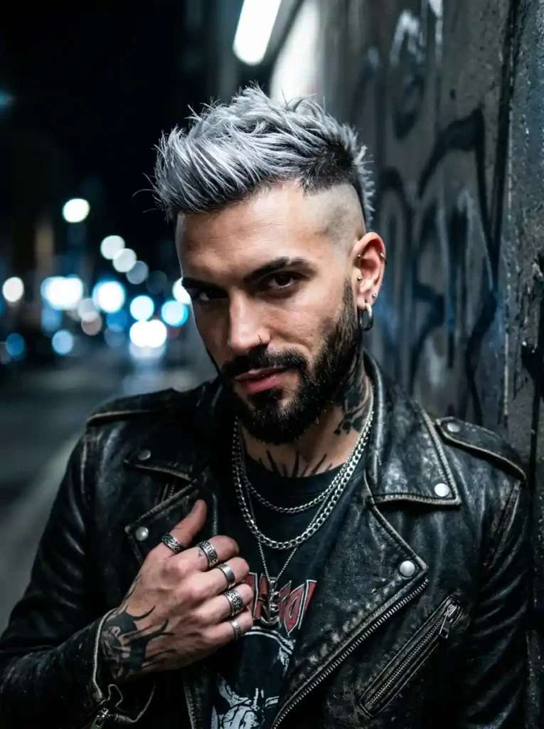 The Mohawk Fade — Punk Attitude Meets Barbershop Precision 1