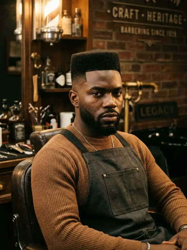 22 Usher Haircuts That Defined Modern Men's Grooming 7 The Natural Coil Texture with Skin Fade