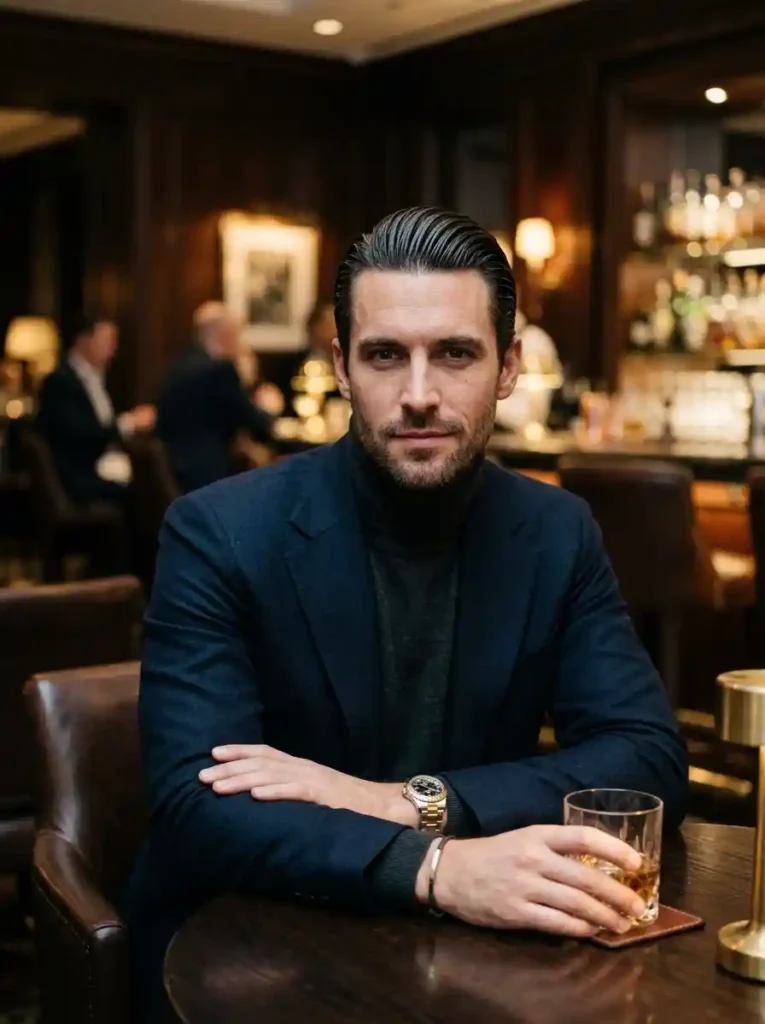 23 Hairstyles for Men With Thin Hair That Add Instant Volume 9 The Slicked Back Style — Fine Hairs Surprising Strength