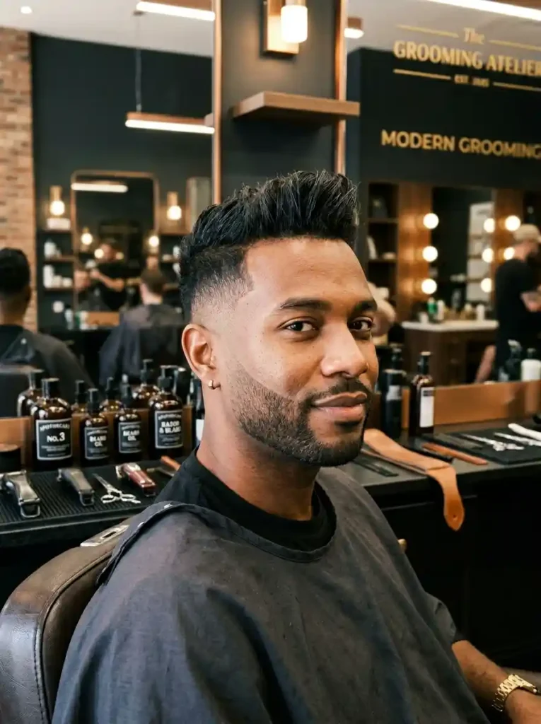 20 Beard Styles That Instantly Make Men Look More Refined 9 The Stubble Fade Beard — Contemporary Barbershop Technique Applied to the Face