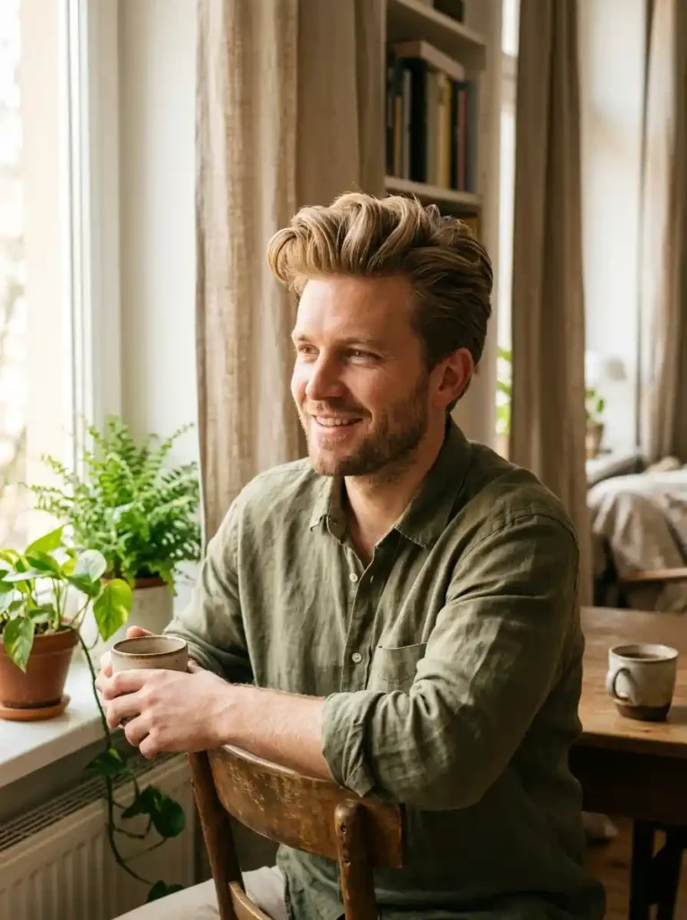 23 Pompadour Hairstyles Men Love for Timeless Style 6 The Textured Pompadour for Men Who Hate Product