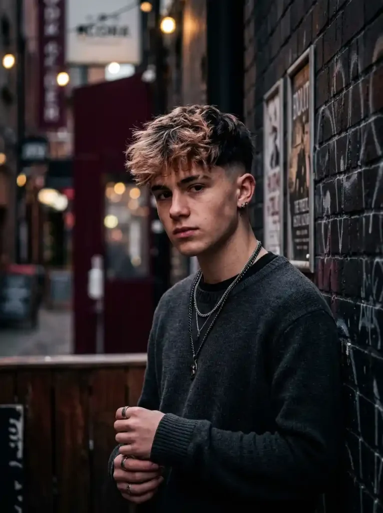 21 Boys Fade Haircuts Every Parent Will Want to Save 16 Two Tone Dyed Fade for Creative Teens