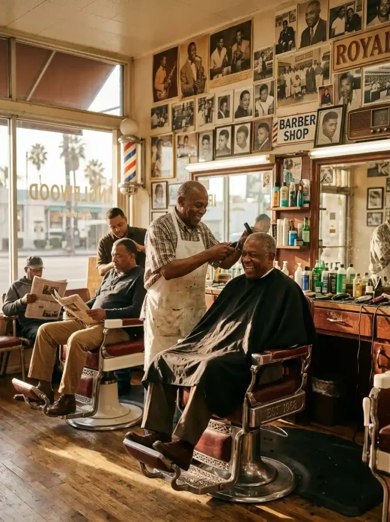 22 Barbershops LA Locals Trust for Fresh Modern Cuts 1 Woodys Barber Shop — Inglewoods Living Legend