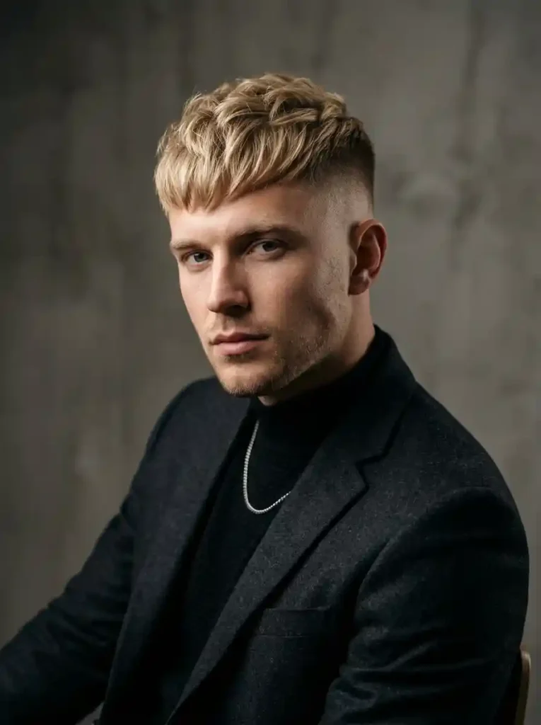 Blonde Modern French Crop