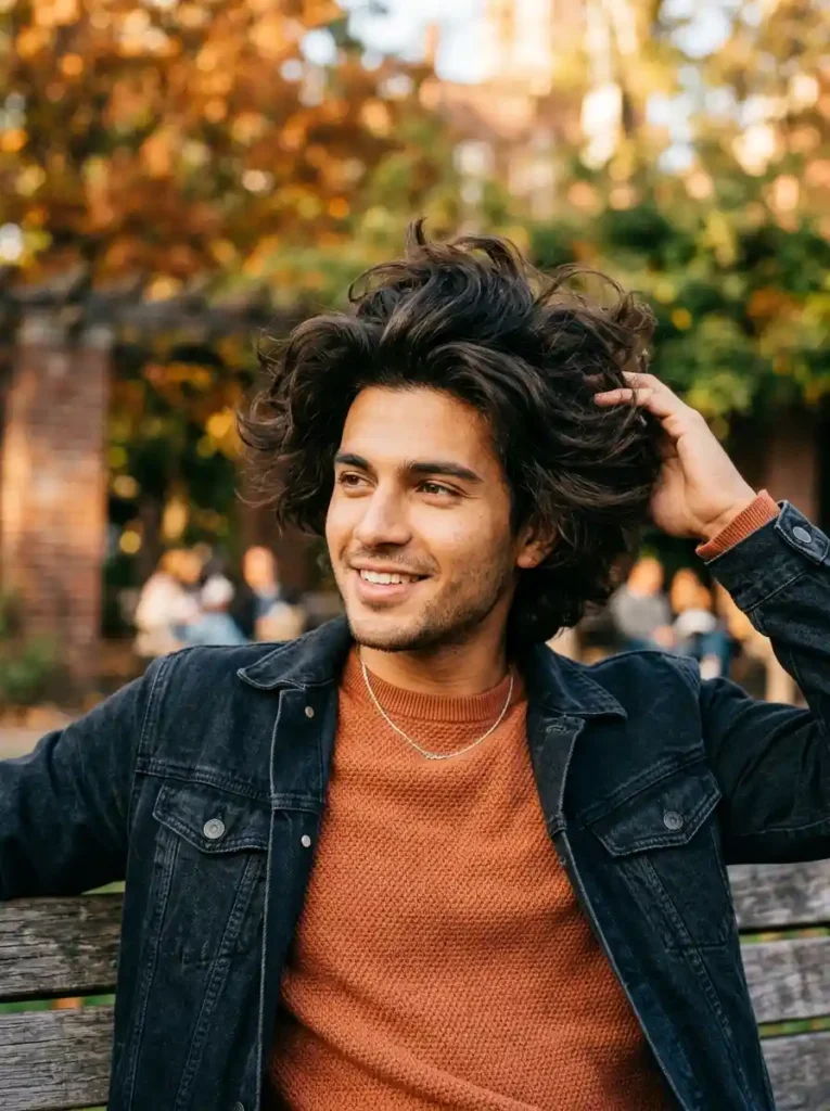 Blowout with Tousled Volume for Casual Effortless Big Volume