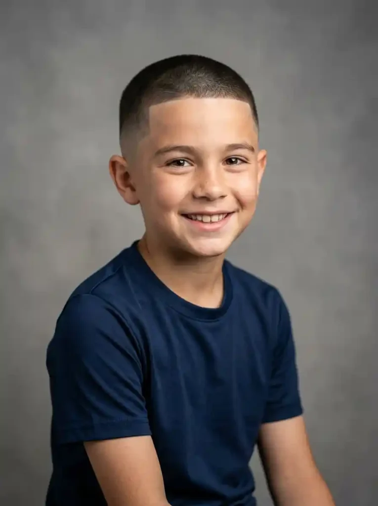 Buzz Cut with Low Fade 1