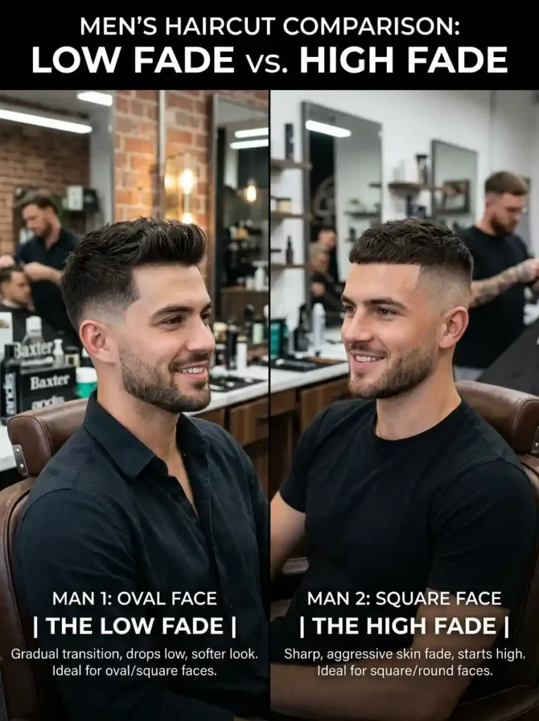 Choosing the Right Fade for Your Face Shape