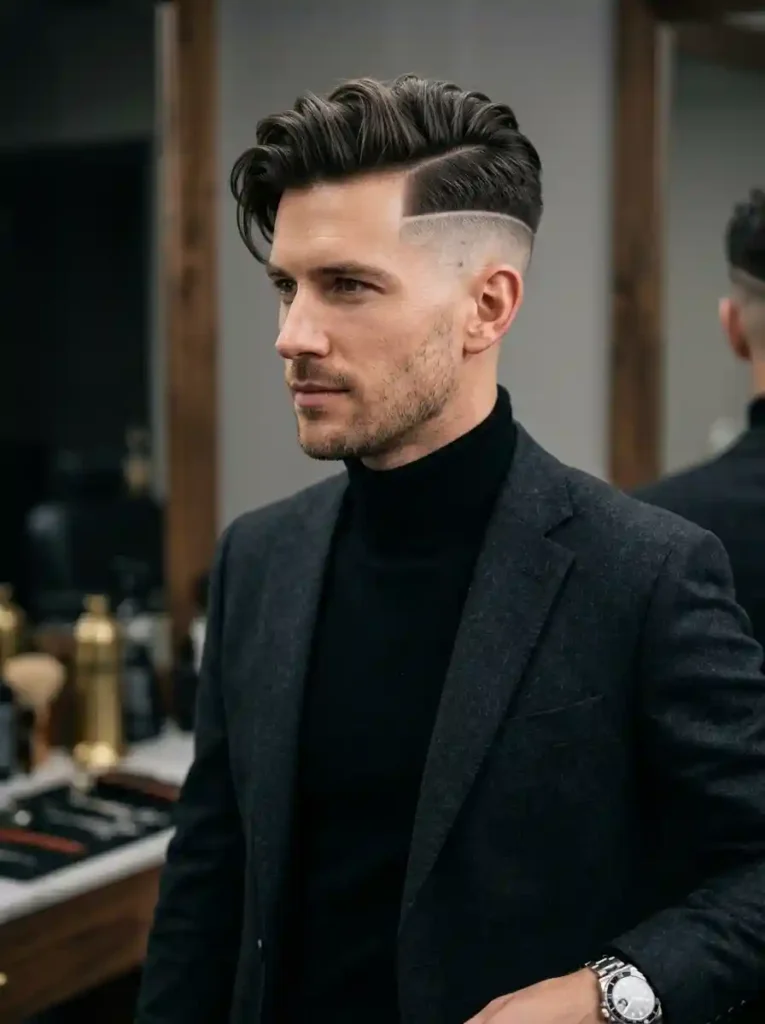 Classic Side Swept Undercut