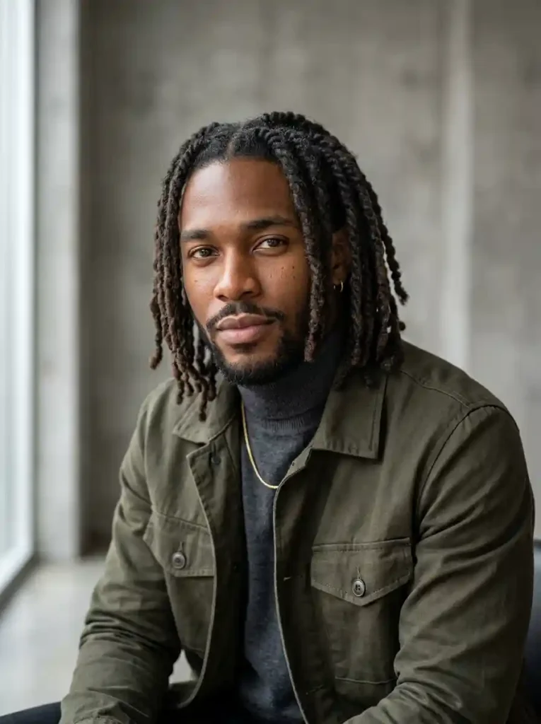 Clean Two Strand Twist Loc Style