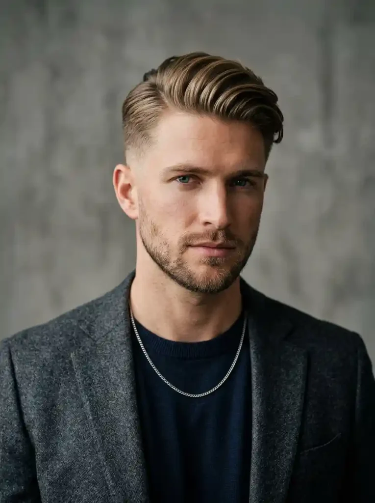 Contemporary Side Part