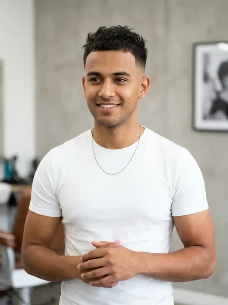 Crop Top Fade for Contemporary Confident Minimal Style