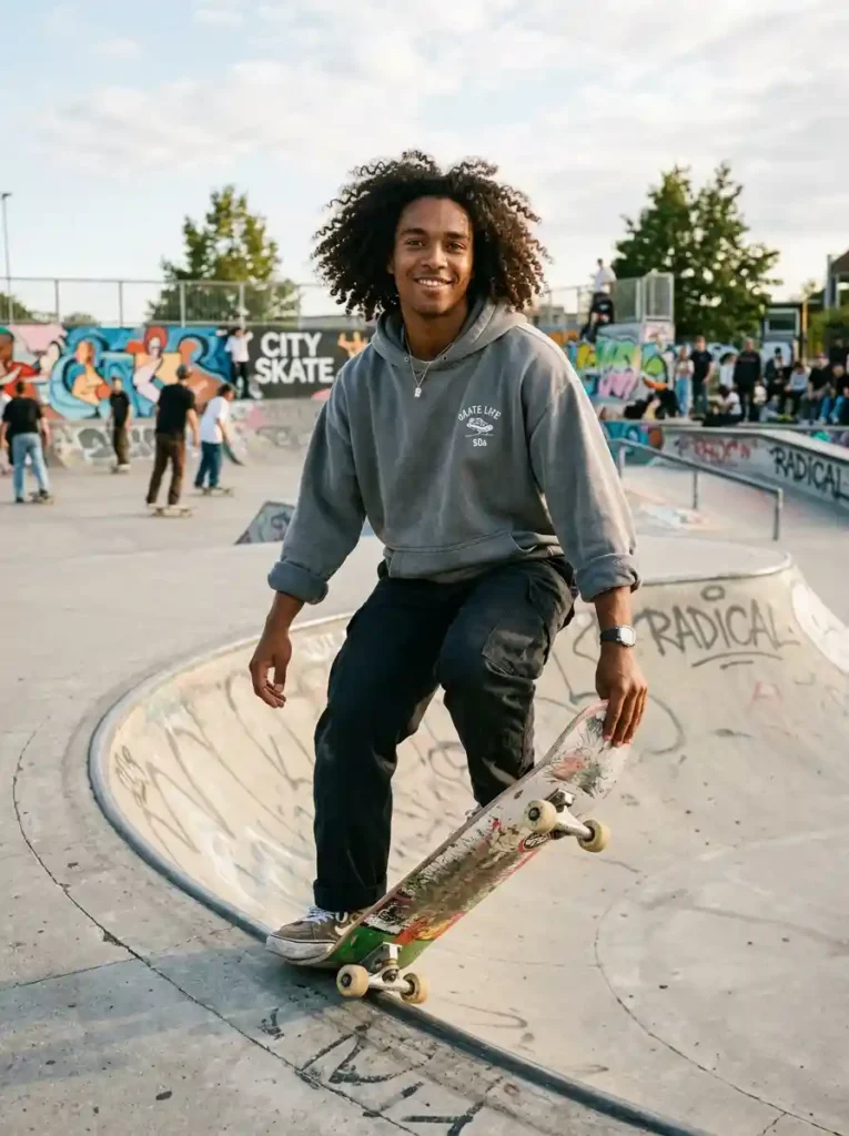 Curly Skater Volume Cut