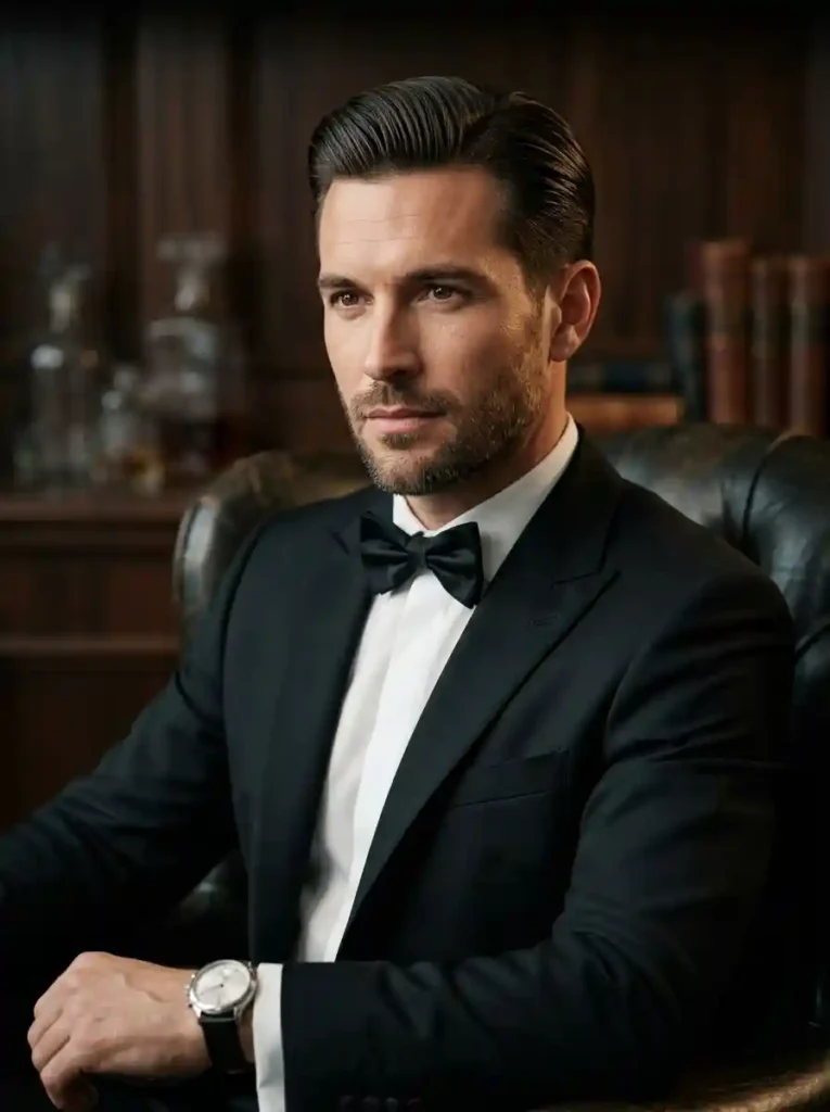 Elegant Low Volume Slick Back