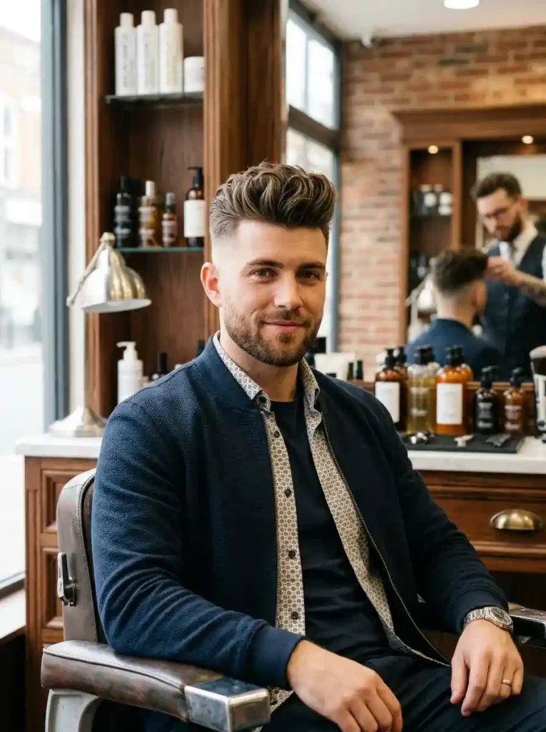 Fades Emphasize Hair Volume on Top